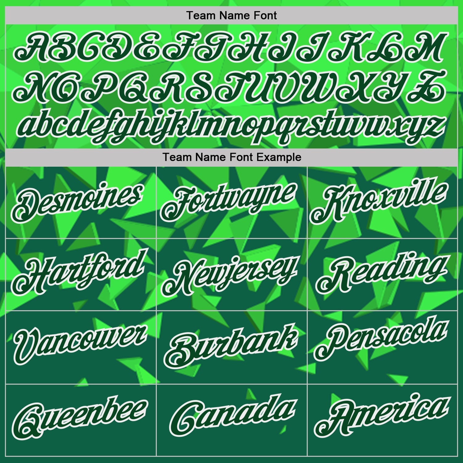 Custom Grass Green Green-White Geometric Shard Triangle Performance Polo Shirt