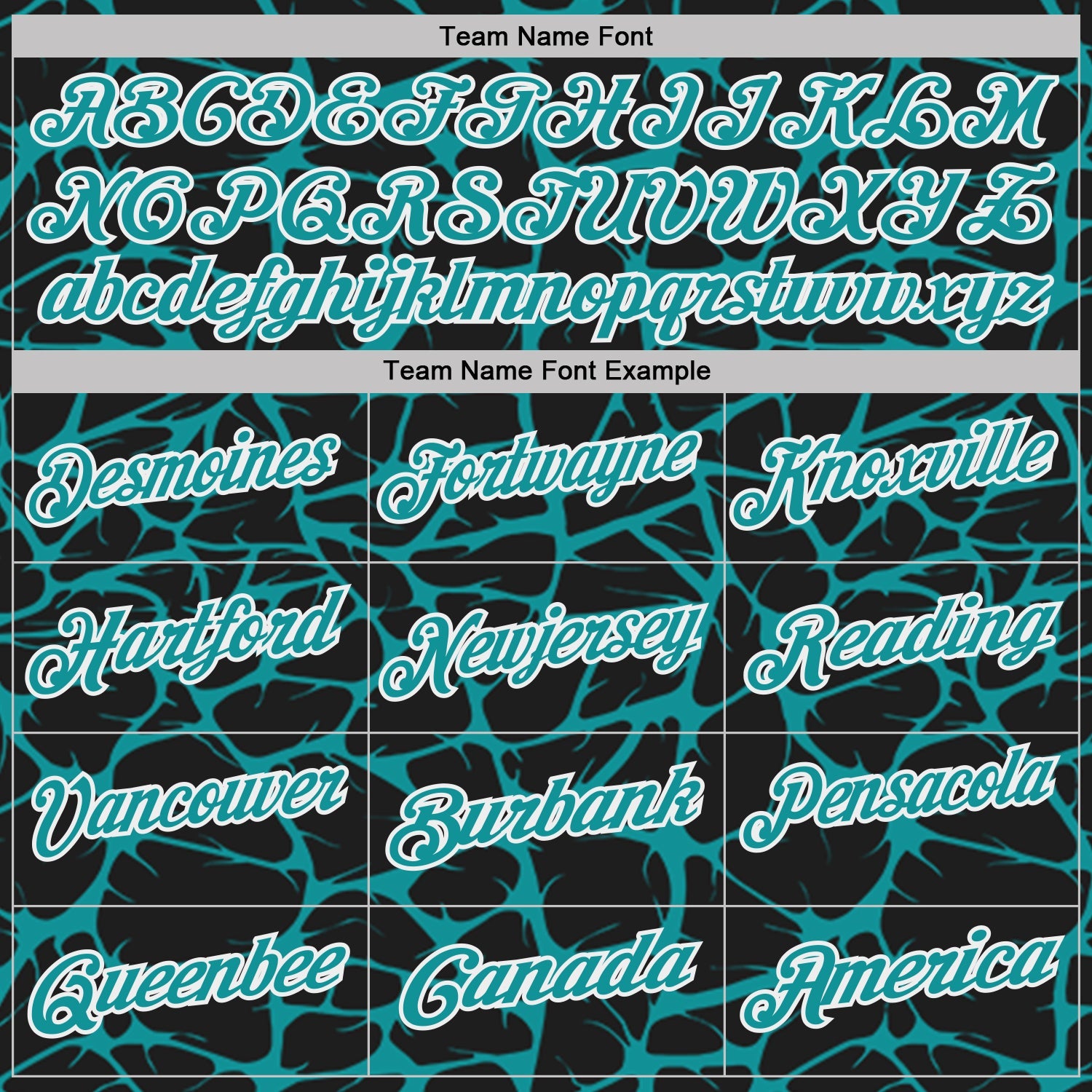 Custom Black Teal-White 3D Pattern Abstract Network Crackle Performance Polo Shirt