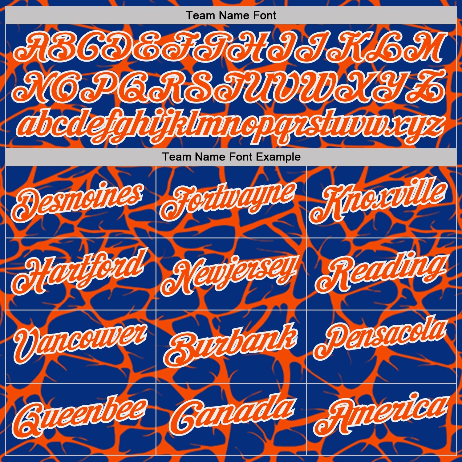 Custom Royal Orange-White 3D Pattern Abstract Network Crackle Performance Polo Shirt