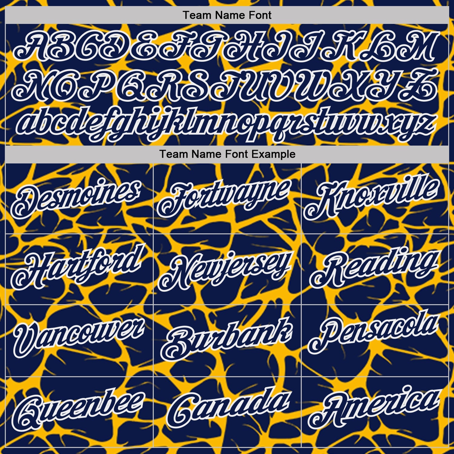 Custom Navy Gold-White 3D Pattern Abstract Network Crackle Performance Polo Shirt