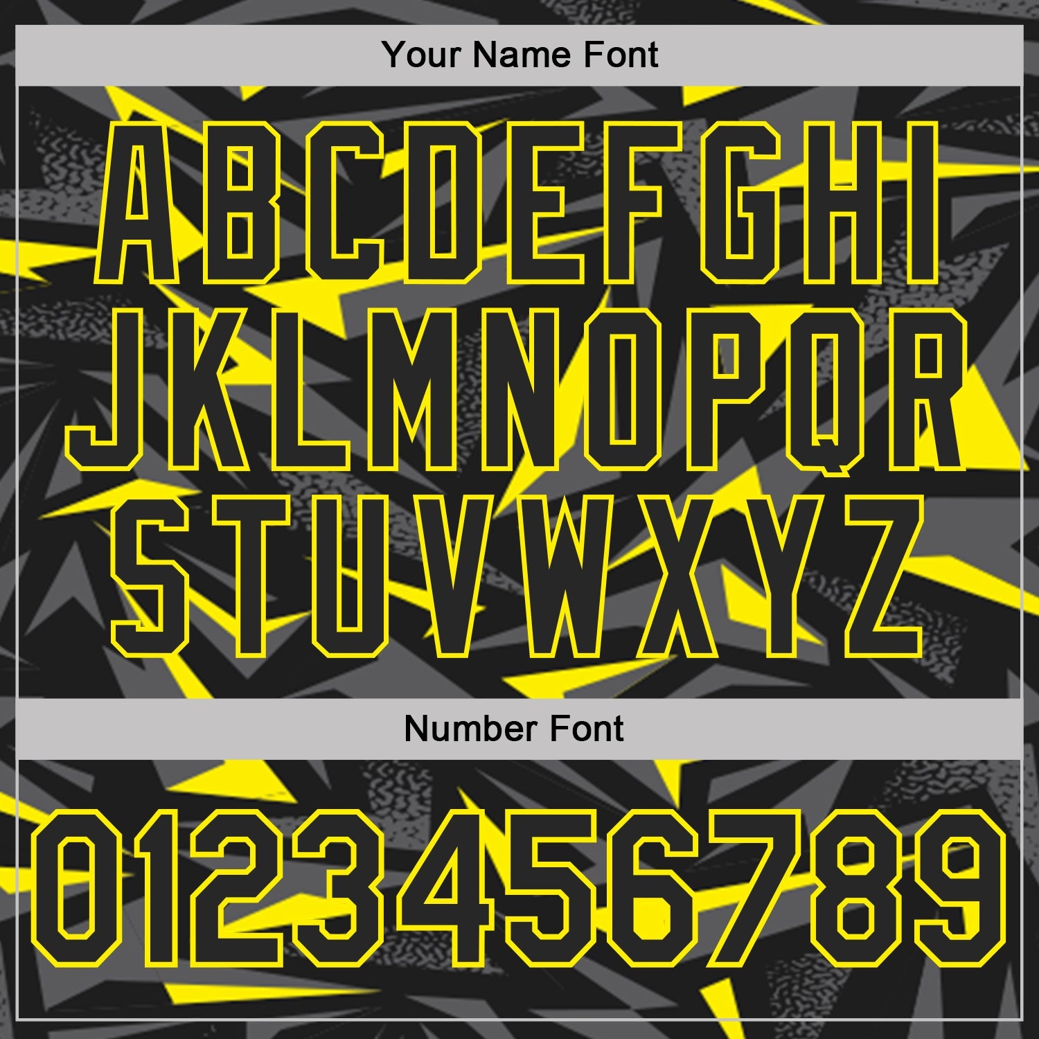 Custom Black Steel Gray-Light Yellow Cyber Mecha E-sport Geometric Shards Spike Performance Polo Shirt