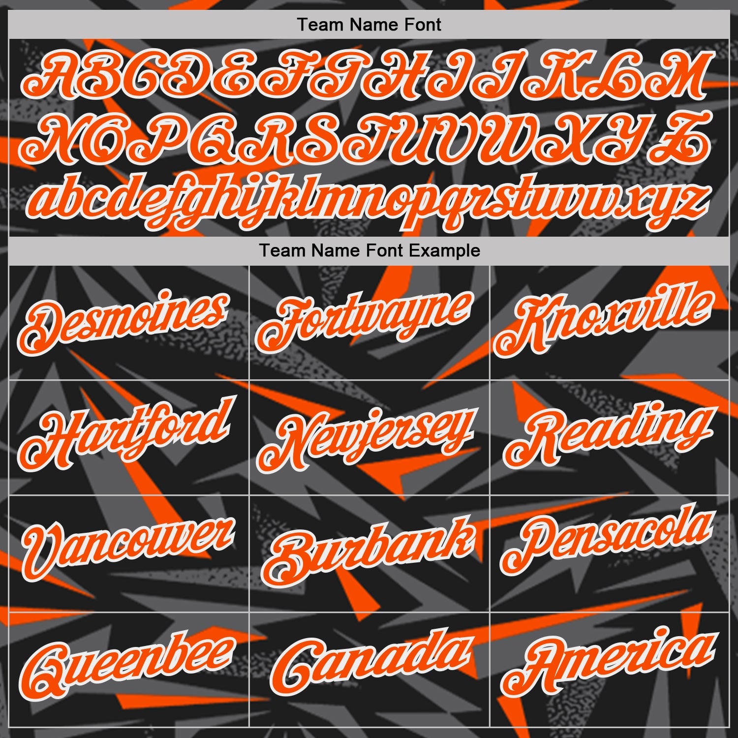 Custom Black Orange Steel Gray-White Cyber Mecha E-sport Geometric Shards Spike Performance Polo Shirt