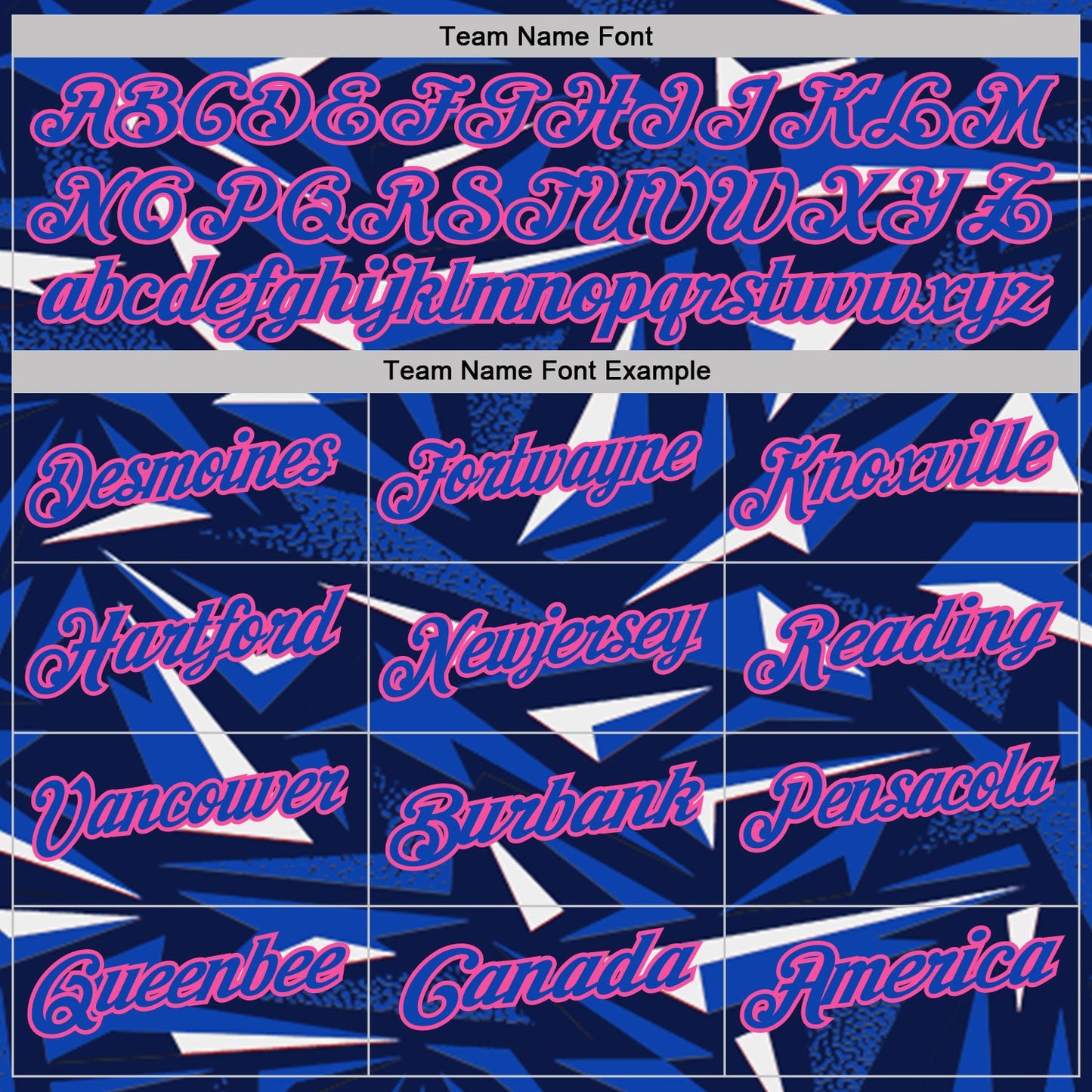 Custom Navy Thunder Blue White-Pink Cyber Mecha E-sport Geometric Shards Spike Performance Polo Shirt