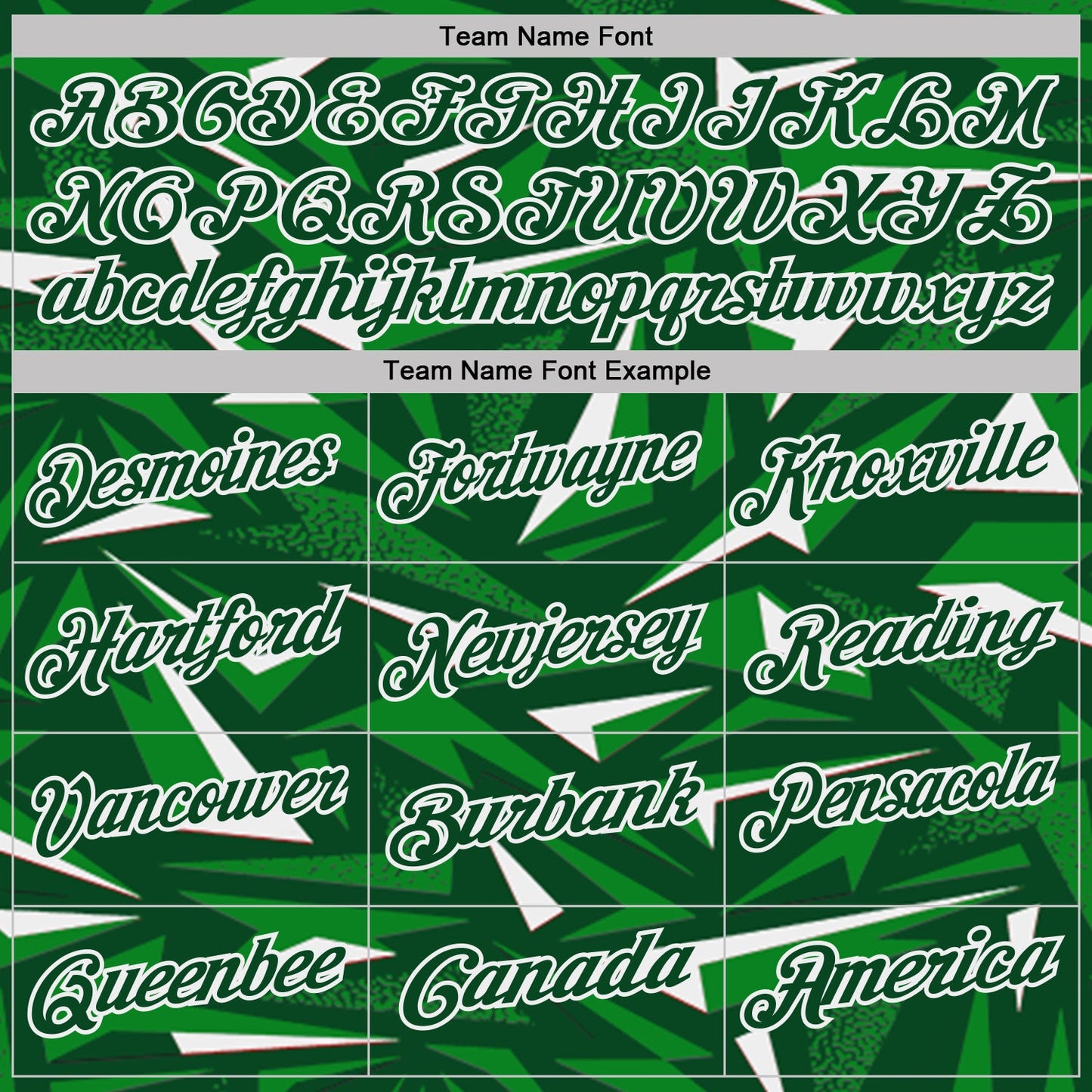 Custom Green Grass Green-White Cyber Mecha E-sport Geometric Shards Spike Performance Polo Shirt