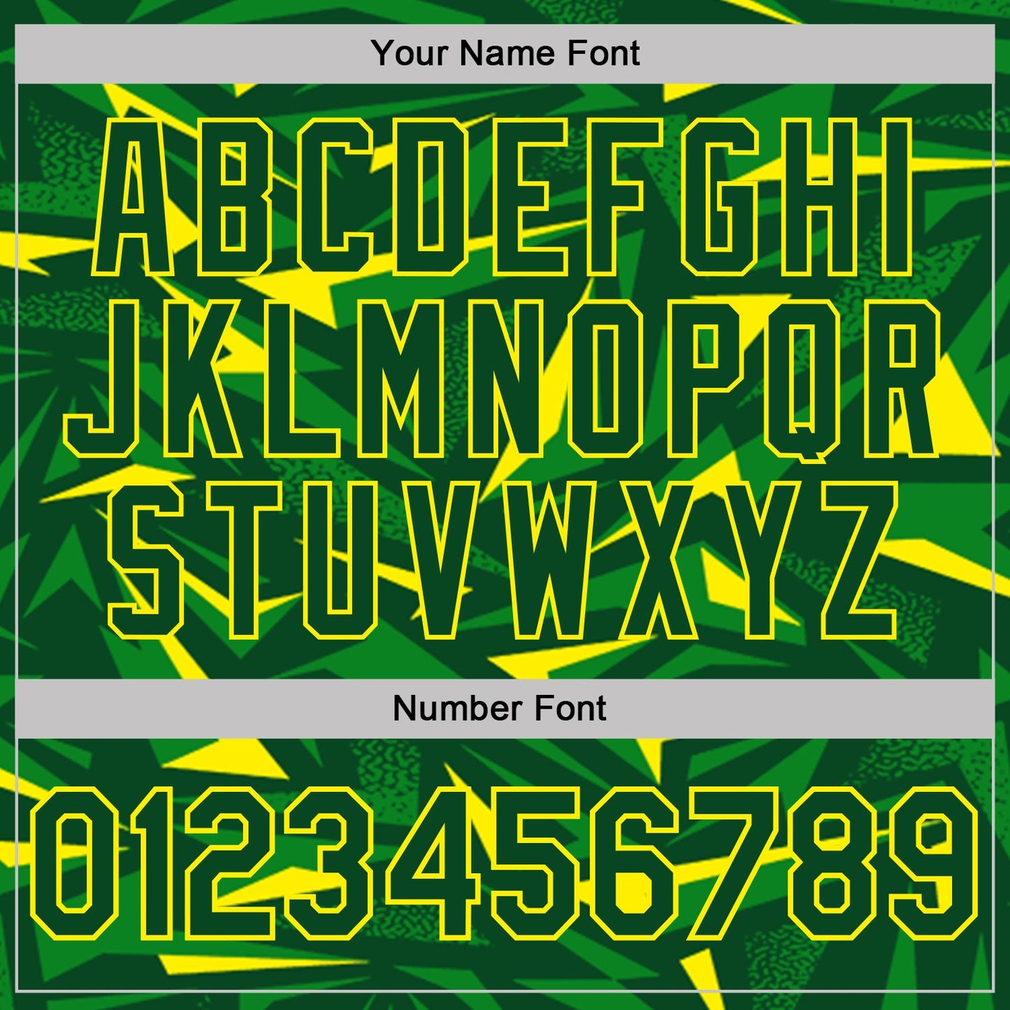 Custom Green Grass Green-Light Yellow Cyber Mecha E-sport Geometric Shards Spike Performance Polo Shirt