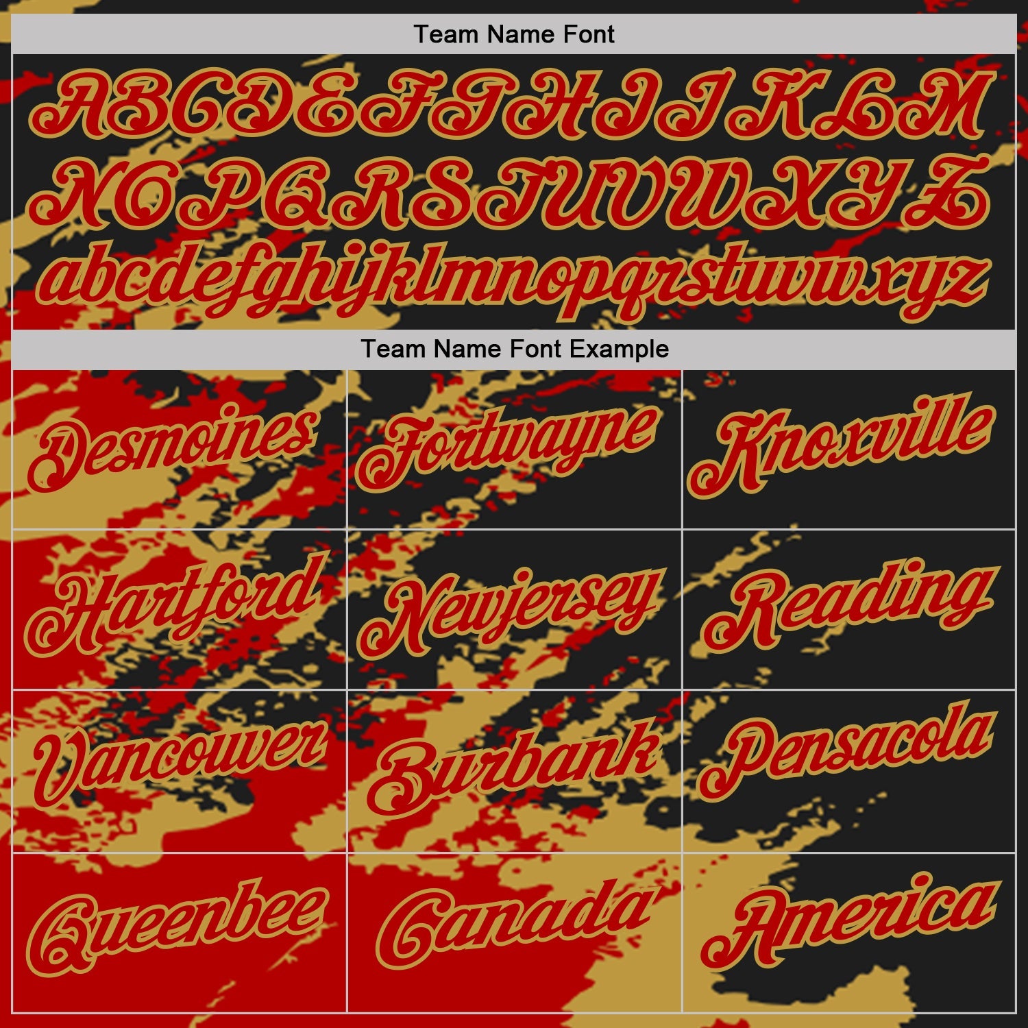 Custom Black Red-Old Gold Brush Stroke Shatter Splatter Performance Polo Shirt