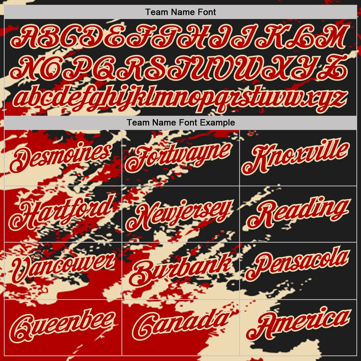 Custom Black Red-Cream Brush Stroke Shatter Splatter Performance Polo Shirt