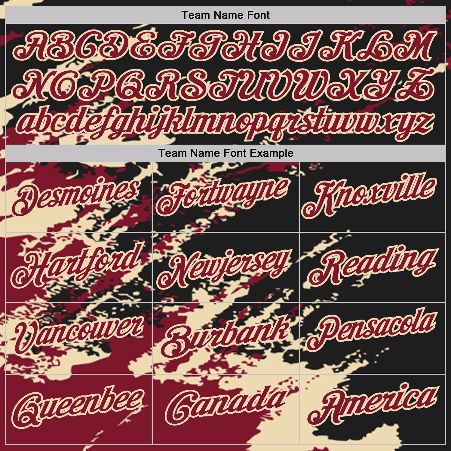 Custom Black Crimson-Cream Brush Stroke Shatter Splatter Performance Polo Shirt