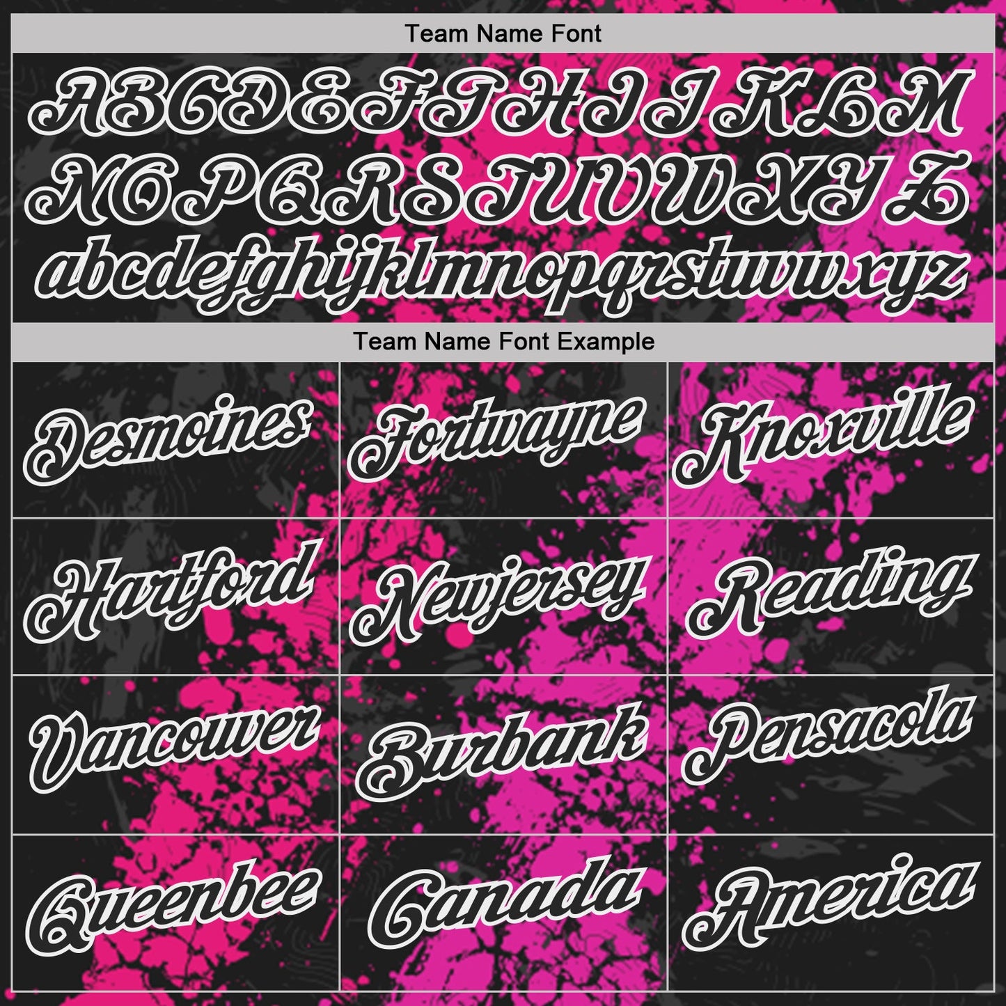 Custom Black Hot Pink Deep Pink-White Dripping Splatter Cracked Texture Performance Polo Shirt
