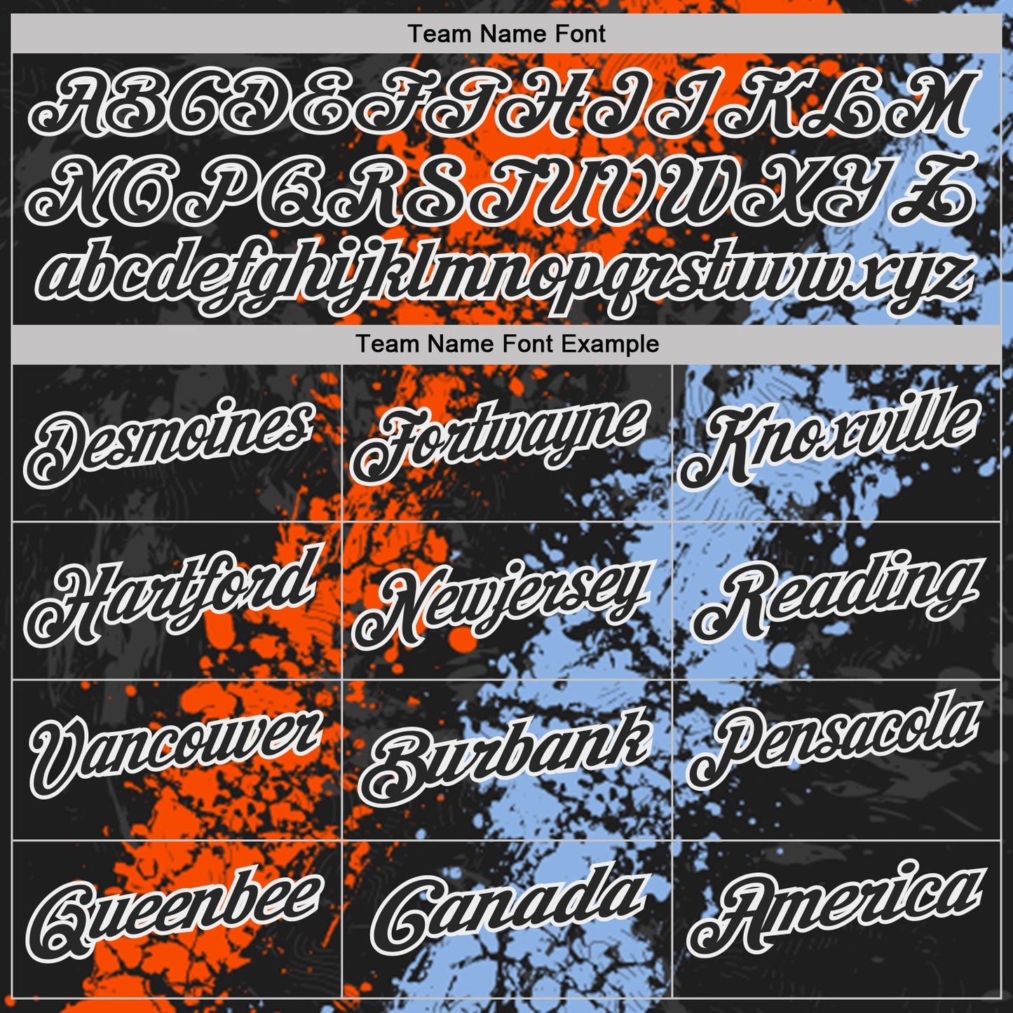 Custom Black Orange Light Blue-White Dripping Splatter Cracked Texture Performance Polo Shirt