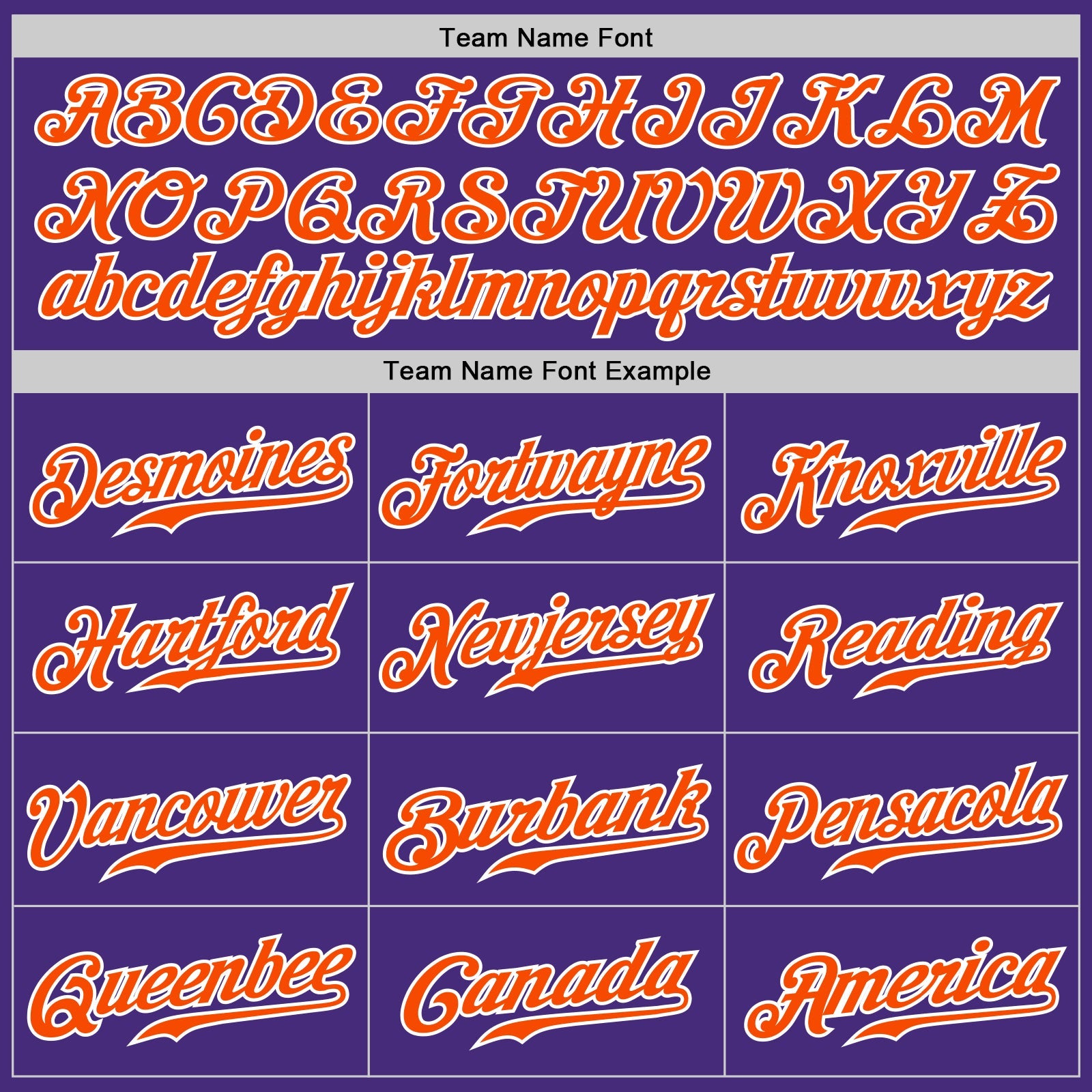 Custom Purple White Pinstripe Orange-White Authentic Baseball Jersey