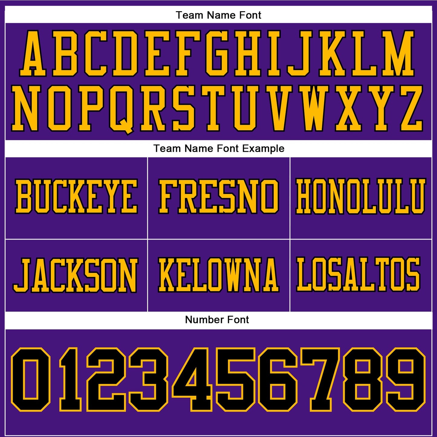 Custom Purple Black-Gold Authentic Football Jersey