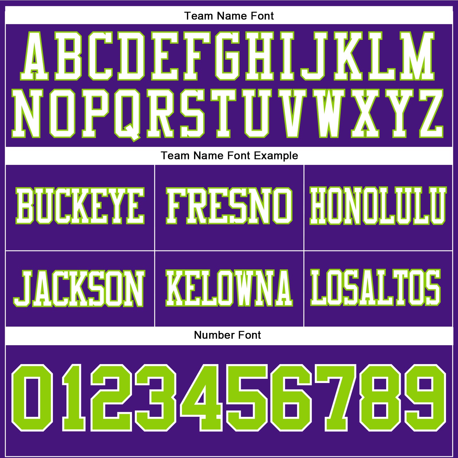 Custom Purple Neon Green-White Authentic Football Jersey