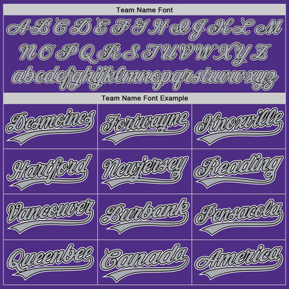 Custom Stitched Purple Black-White Baseball Pullover Sweatshirt Hoodie