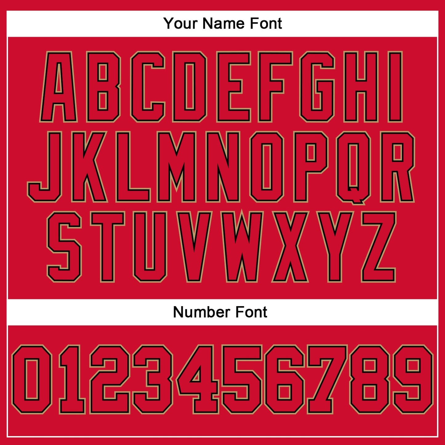 Custom Red Red Black-Old Gold Authentic Throwback Basketball Jersey