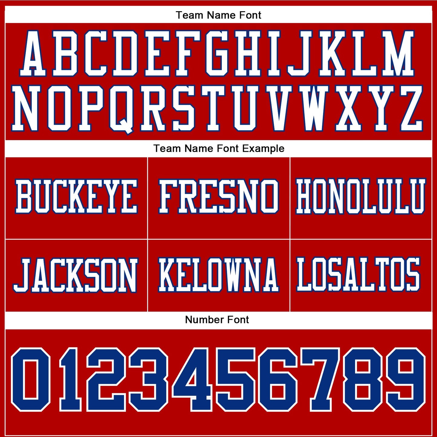 Custom Red Royal-White Authentic Football Jersey