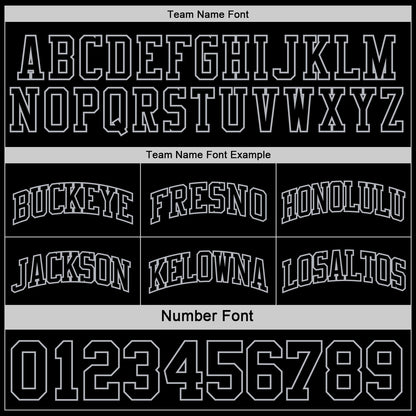 Custom Reversible Black Gray Double Side Sublimation Basketball Set Jersey