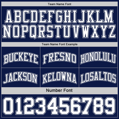 Custom Navy White-Gray Reversible Double Side Sublimation Basketball Set Jersey