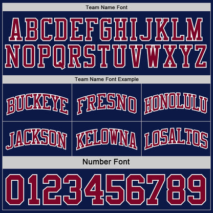Custom Navy Maroon-White Reversible Double Side Sublimation Basketball Set Jersey