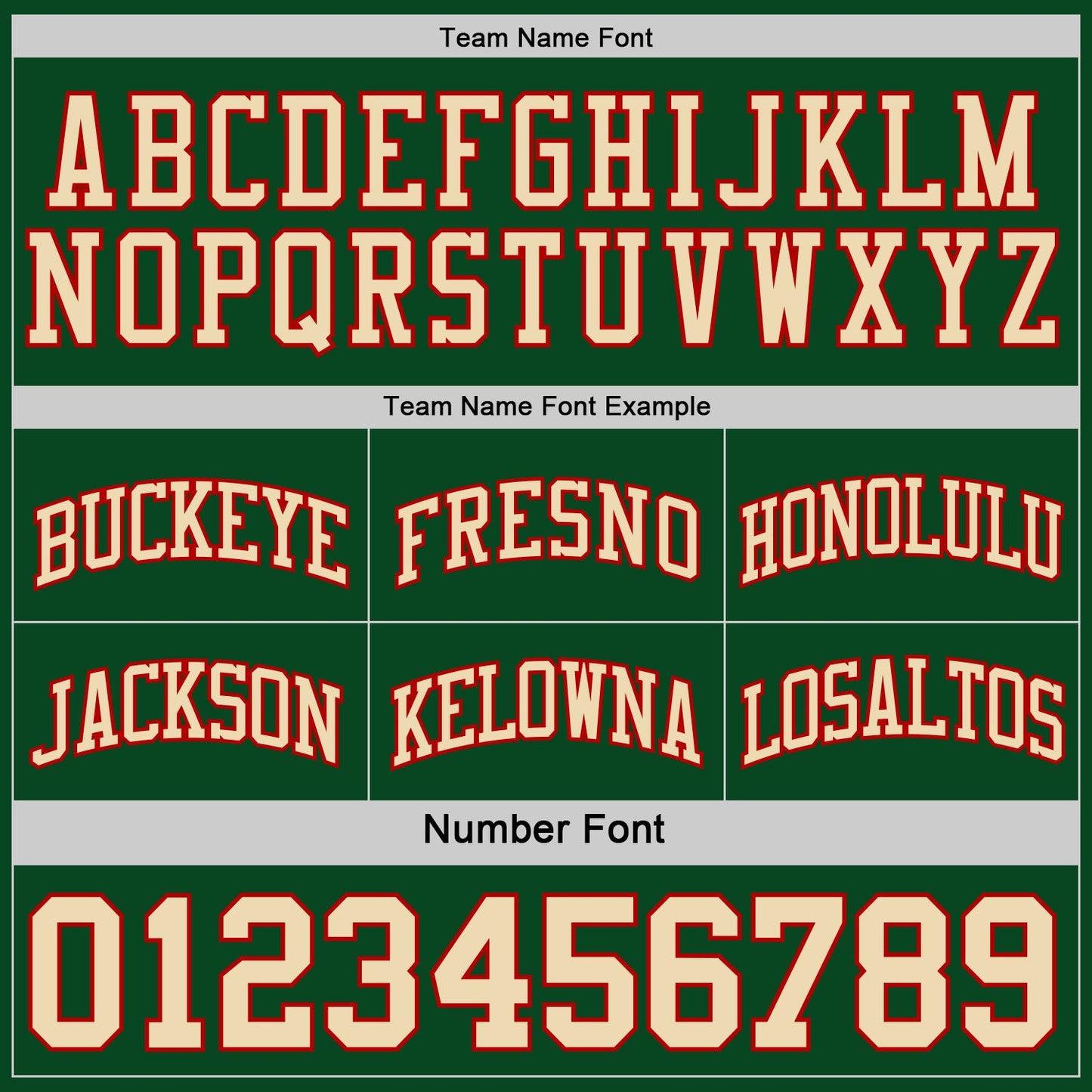 Custom Reversible Green Cream-Red Double Side Sublimation Basketball Set Jersey