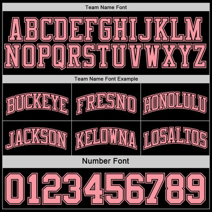 Custom Reversible Black Medium Pink Double Side Sublimation Basketball Set Jersey