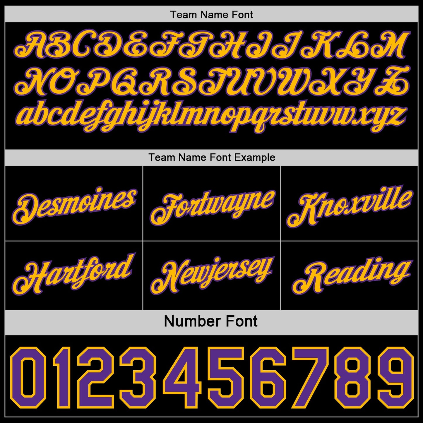 Custom Reversible Black Purple-Gold Double Side Star Sublimation Basketball Set Jersey
