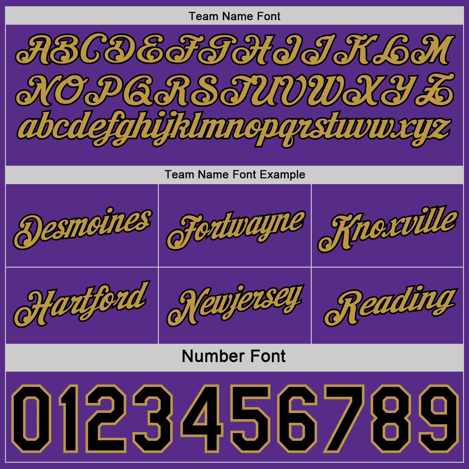 Custom Reversible Black Purple-Old Gold Double Side Star Sublimation Basketball Set Jersey