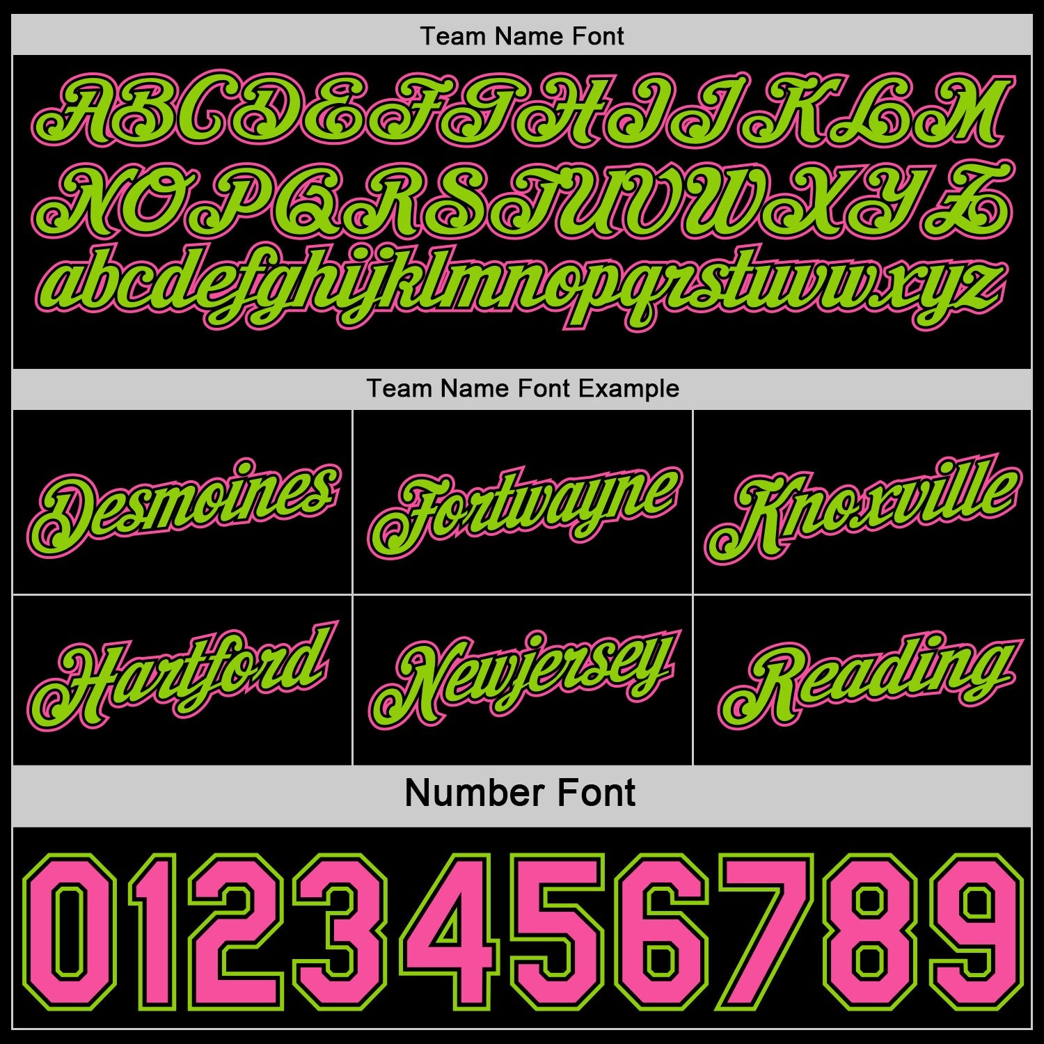 Custom Reversible Black Pink-Neon Green Double Side Star Sublimation Basketball Set Jersey