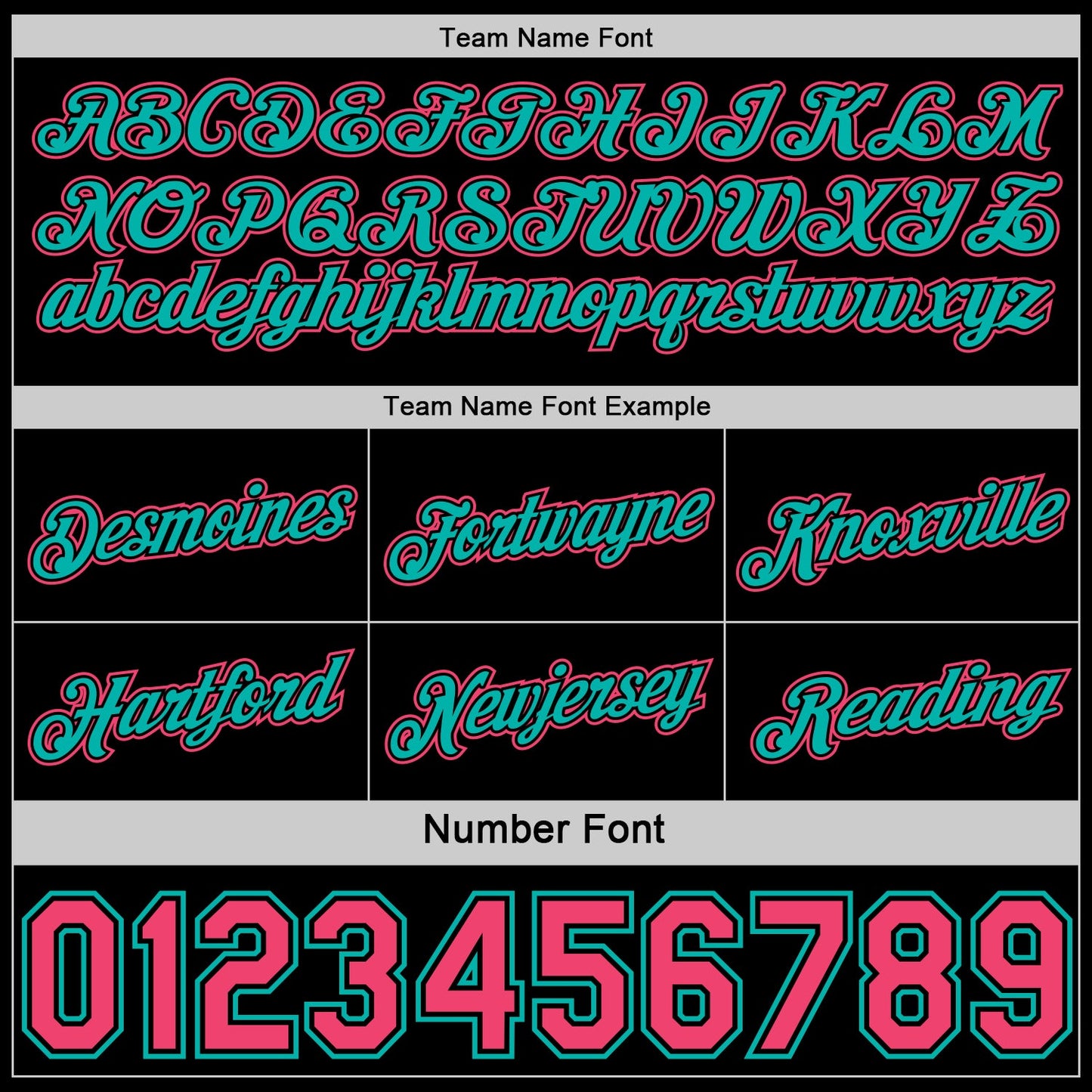 Custom Reversible Black Neon Pink-Aqua Double Side Star Sublimation Basketball Set Jersey