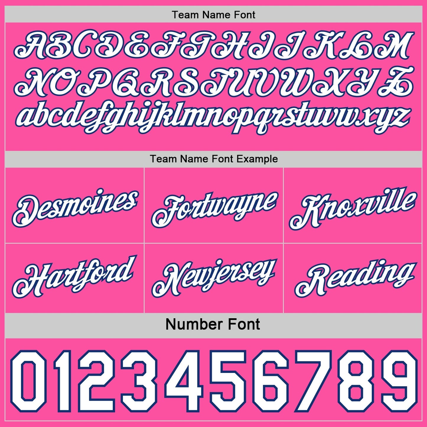 Custom Reversible Royal White-Pink Double Side Star Sublimation Basketball Set Jersey