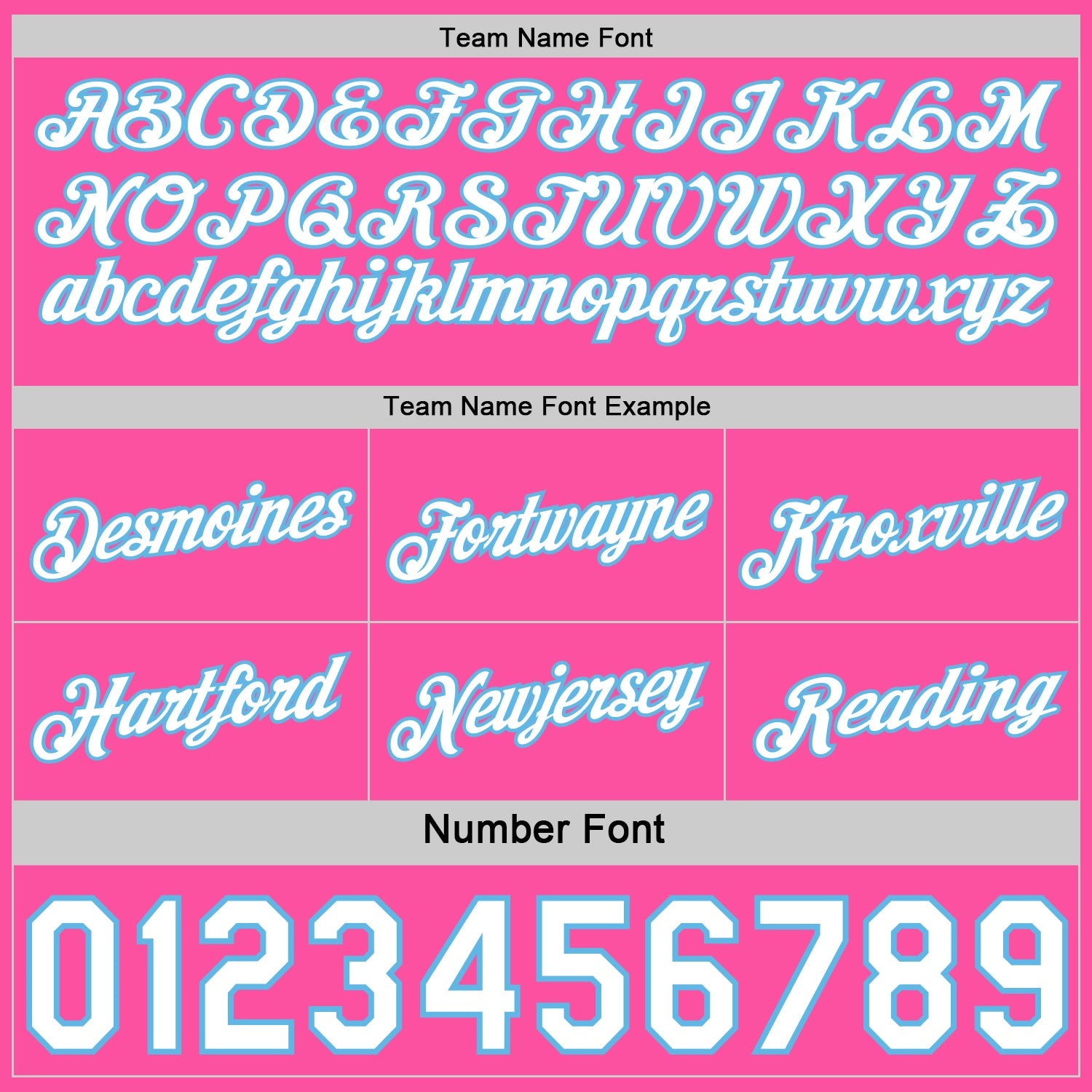 Custom Reversible Pink White-Sky Blue Double Side Star Sublimation Basketball Set Jersey
