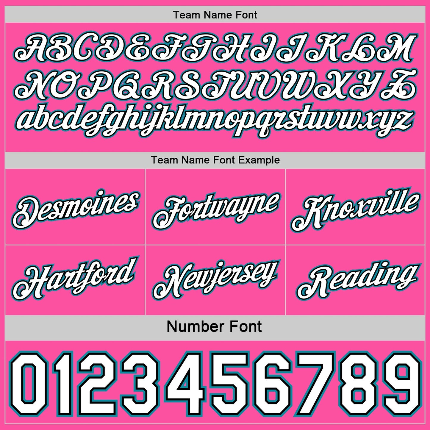 Custom Reversible Pink White Teal-Black Double Side Star Sublimation Basketball Set Jersey