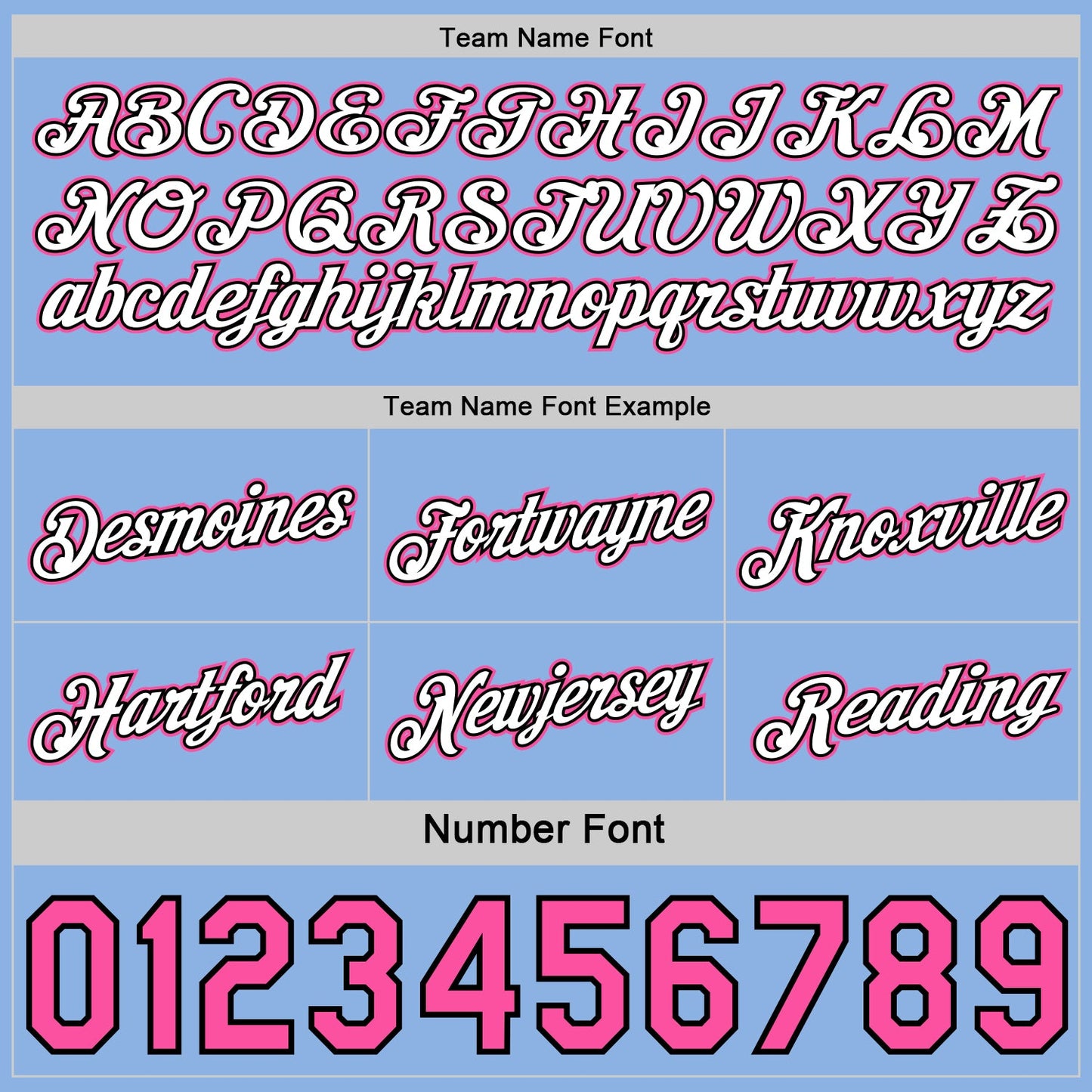 Custom Reversible Pink White Light Blue-Black Double Side Star Sublimation Basketball Set Jersey
