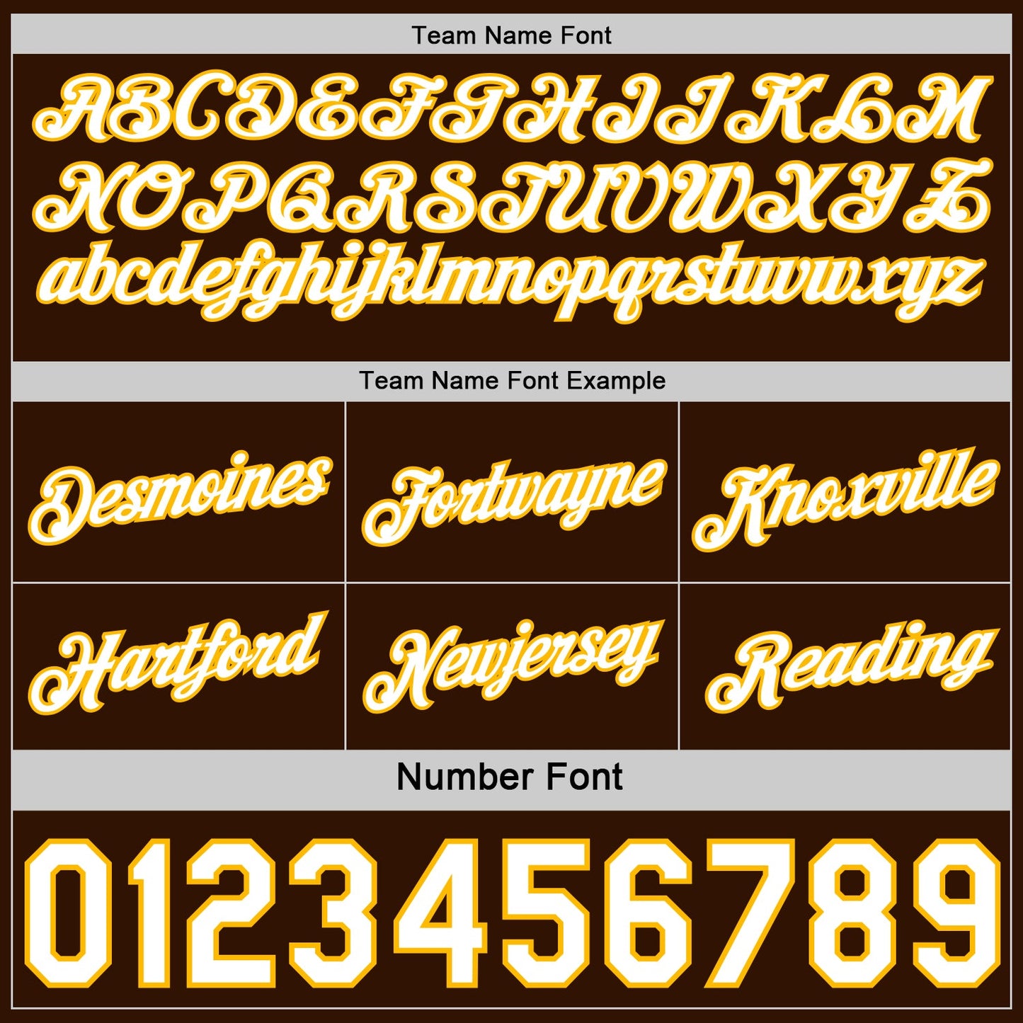 Custom Reversible Brown White-Gold Double Side Star Sublimation Basketball Set Jersey