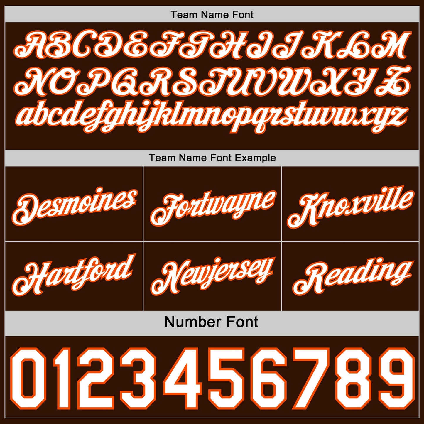 Custom Reversible Brown White-Orange Double Side Star Sublimation Basketball Set Jersey
