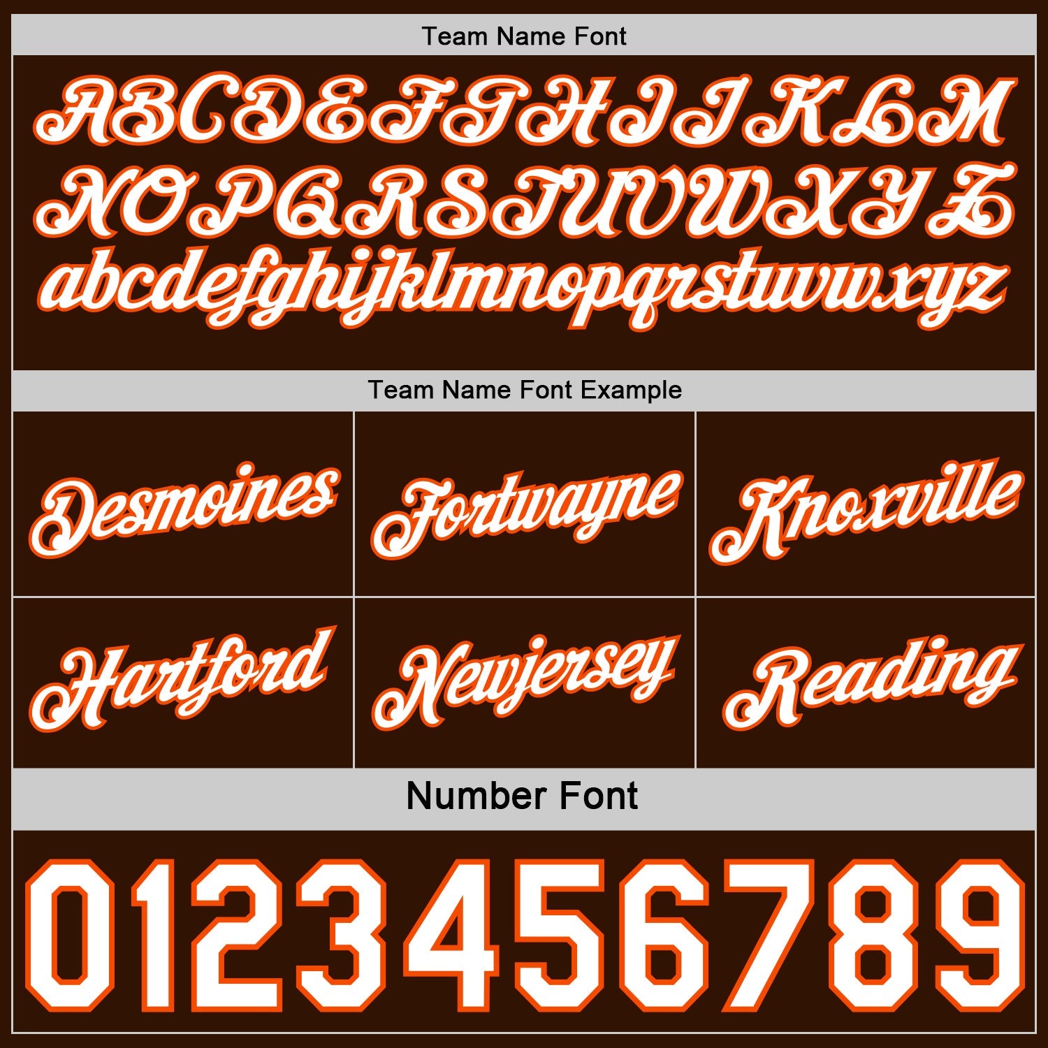 Custom Reversible Brown White-Orange Double Side Star Sublimation Basketball Set Jersey