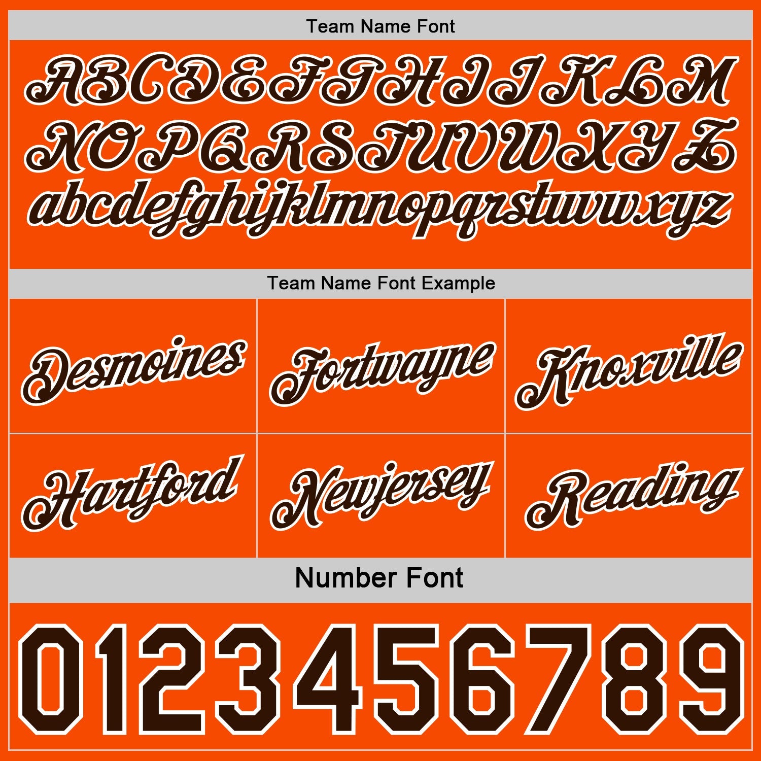 Custom Reversible Brown White-Orange Double Side Star Sublimation Basketball Set Jersey