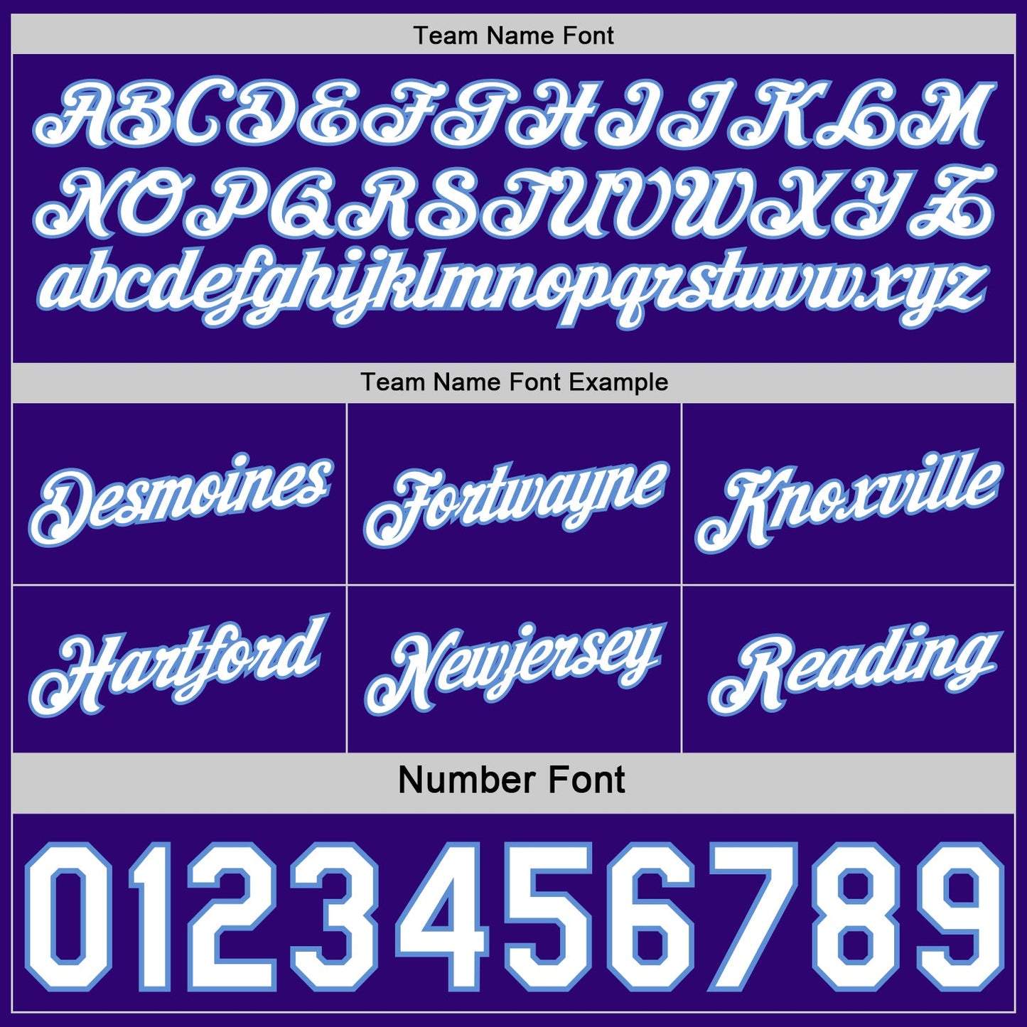 Custom Reversible Purple White-Lakes Blue Double Side Star Sublimation Basketball Set Jersey