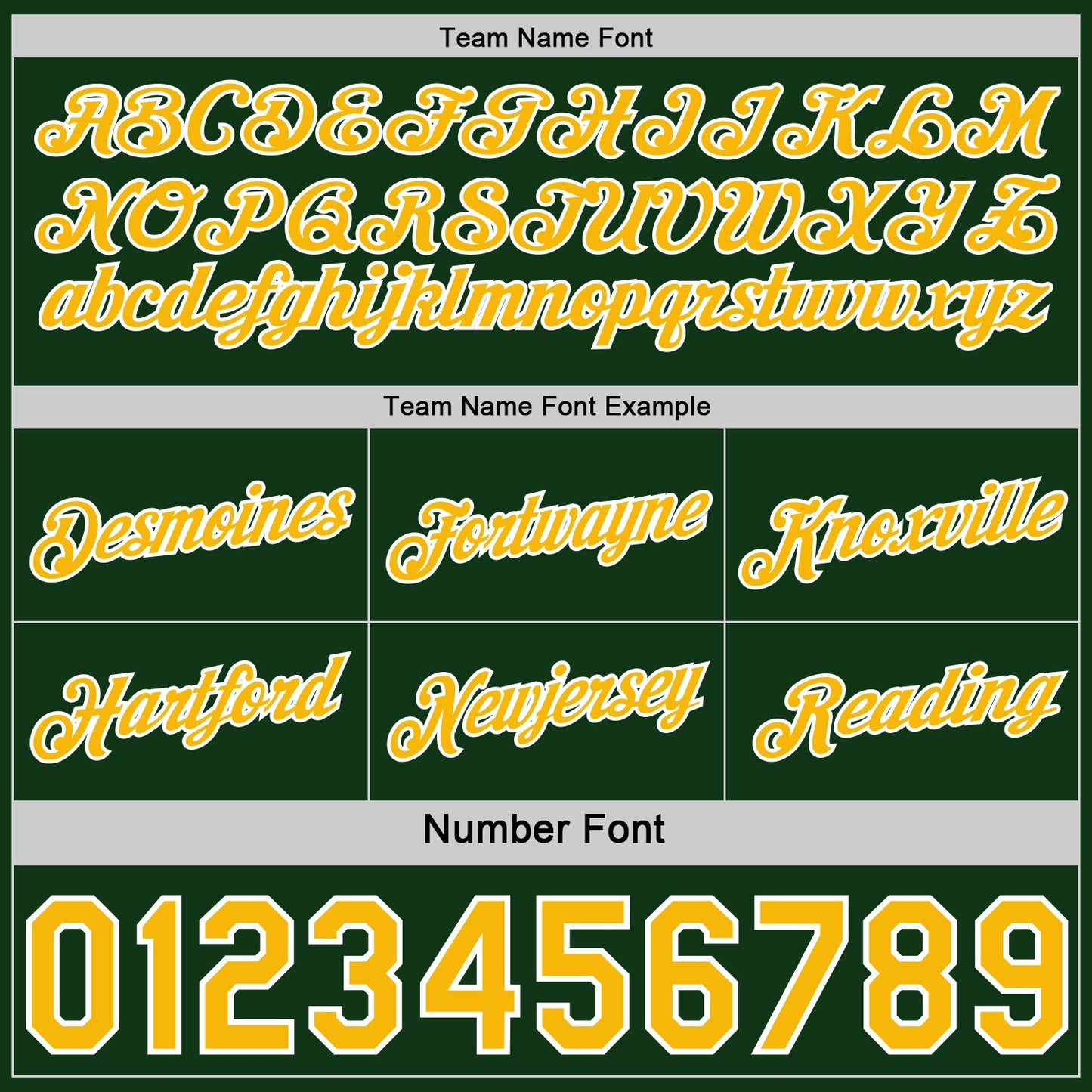 Custom Reversible Green Gold-White Double Side Star Sublimation Basketball Set Jersey