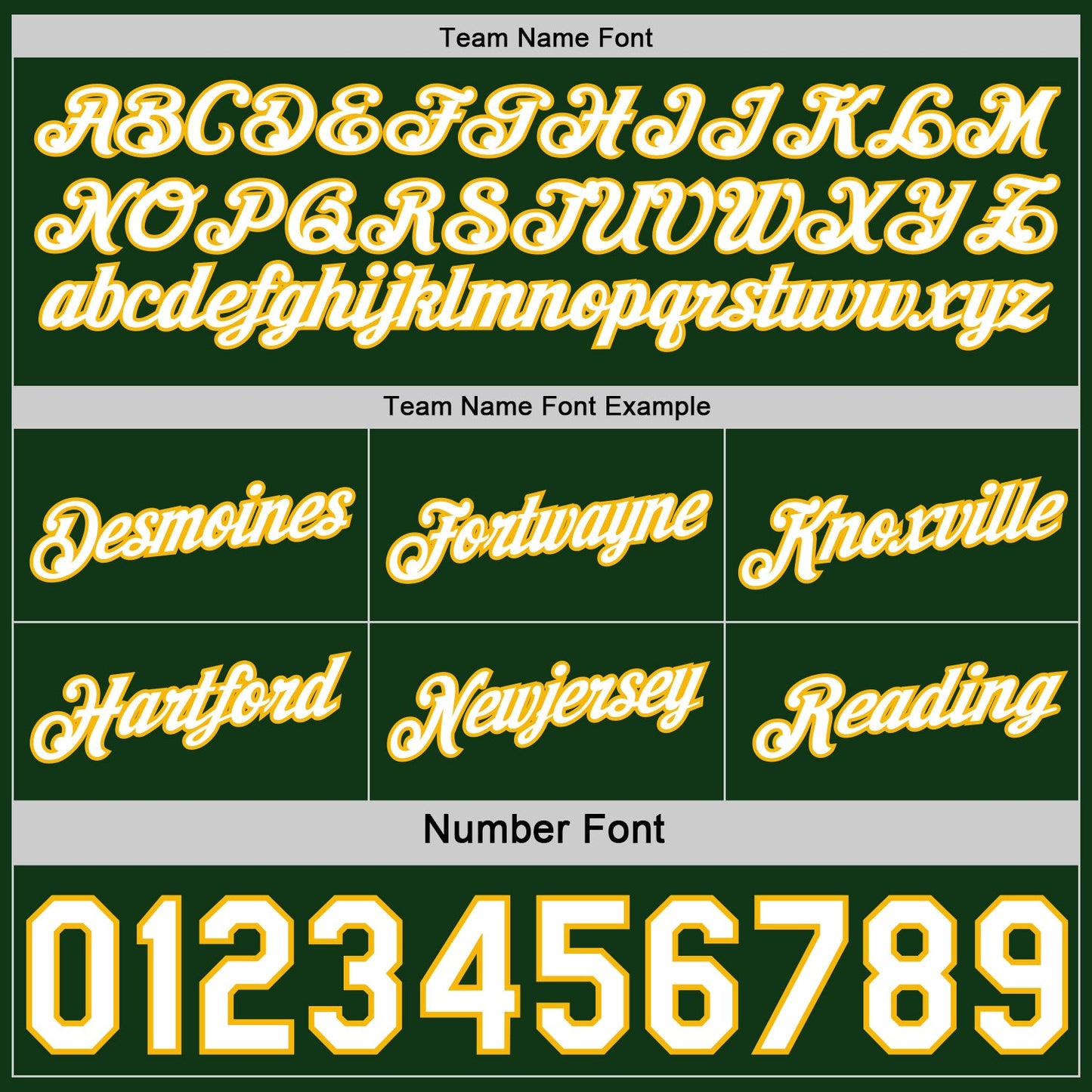 Custom Reversible Green White-Gold Double Side Star Sublimation Basketball Set Jersey