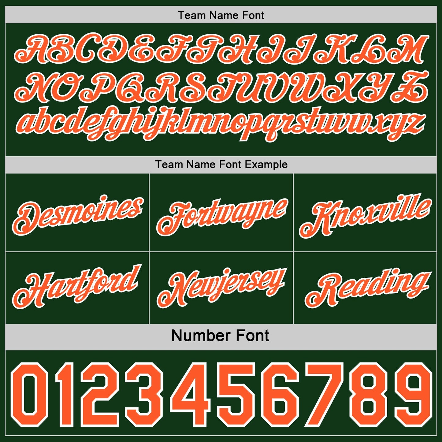 Custom Reversible Green Orange-White Double Side Star Sublimation Basketball Set Jersey