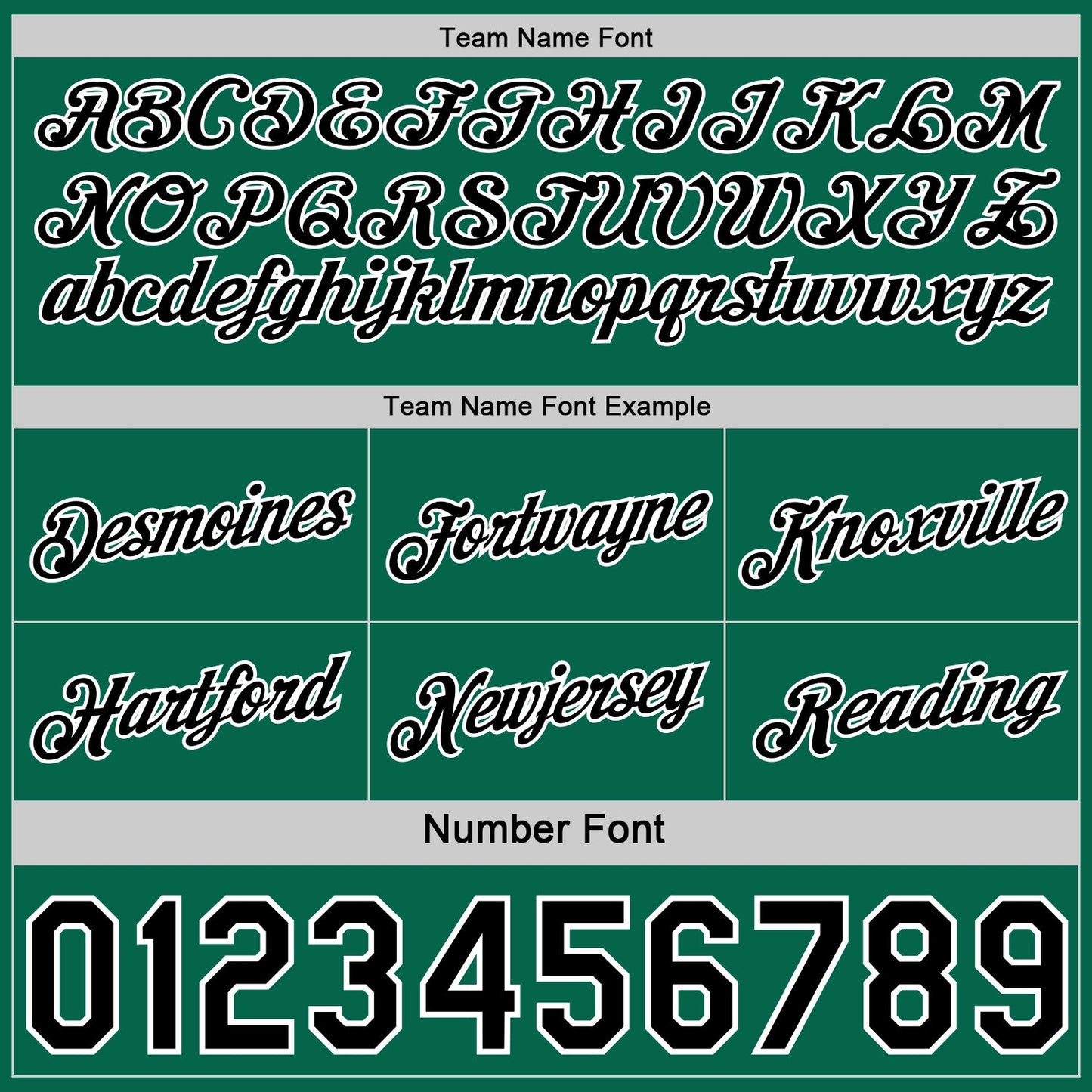 Custom Reversible Kelly Green Black-White Double Side Star Sublimation Basketball Set Jersey