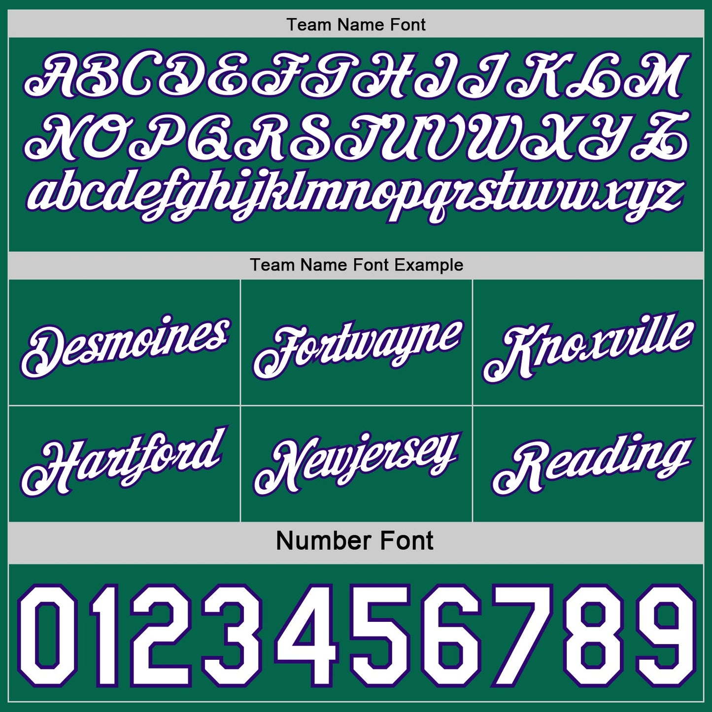 Custom Reversible Kelly Green White-Purple Double Side Star Sublimation Basketball Set Jersey