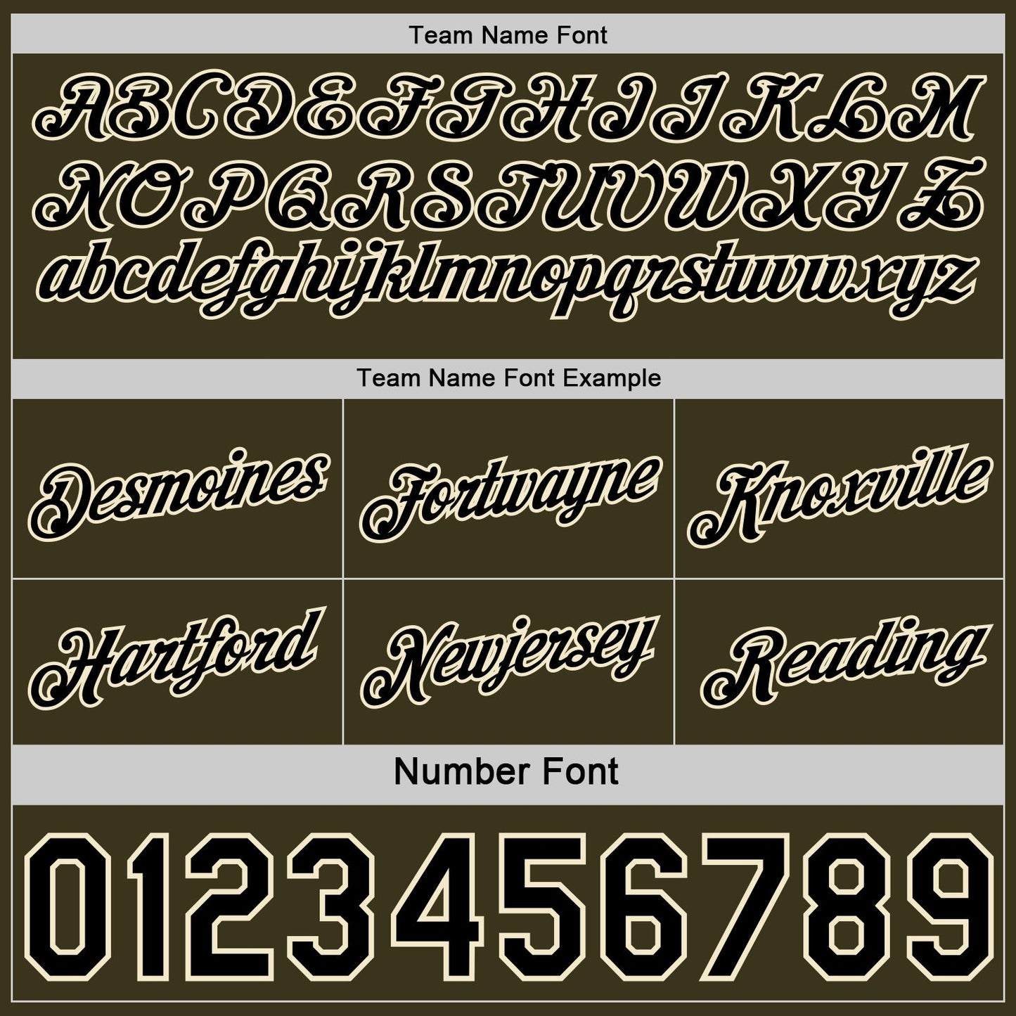 Custom Reversible Olive Black-Cream Double Side Star Sublimation Basketball Set Jersey