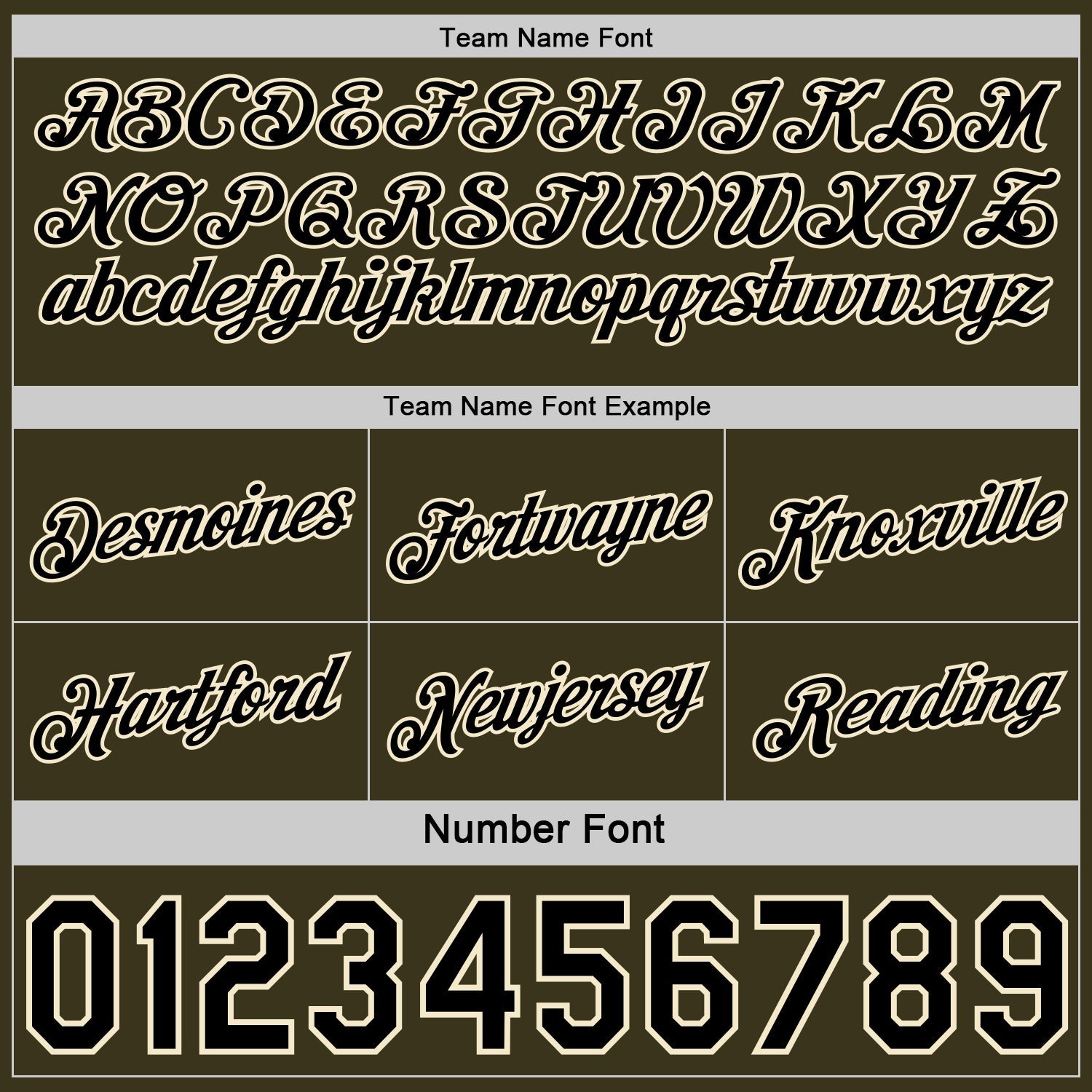Custom Reversible Olive Black-Cream Double Side Star Sublimation Basketball Set Jersey