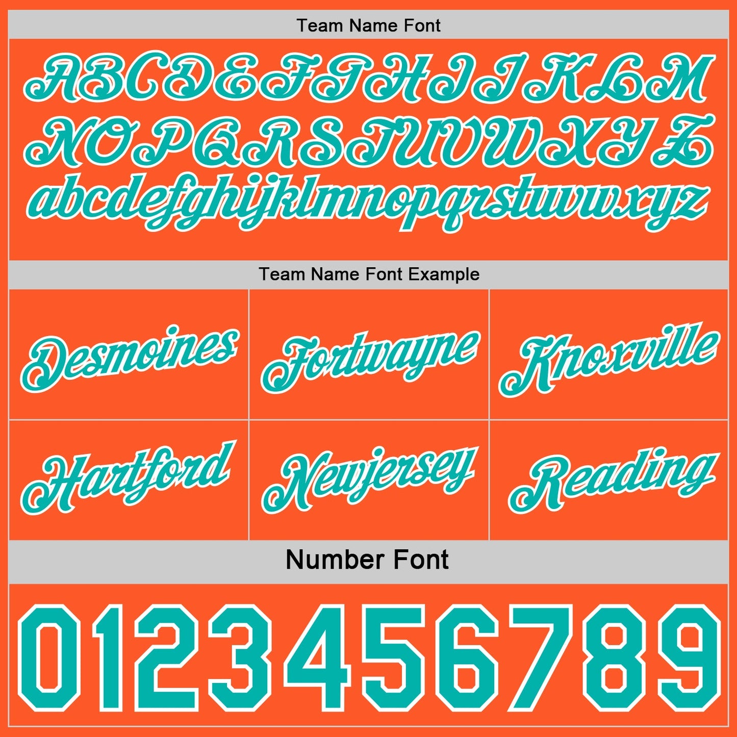 Custom Reversible Orange Aqua-White Double Side Star Sublimation Basketball Set Jersey