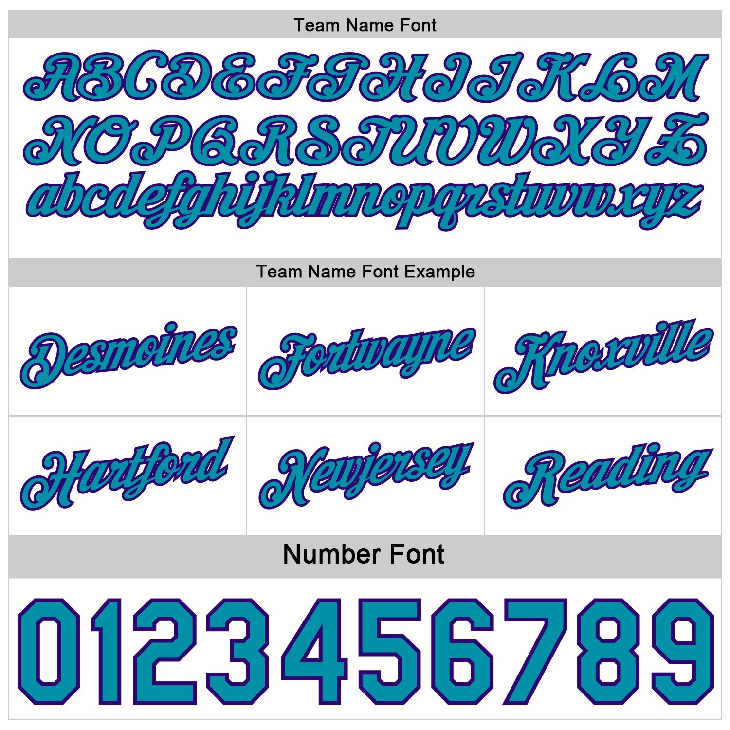 Custom Reversible Teal White-Purple Double Side Star Sublimation Basketball Set Jersey
