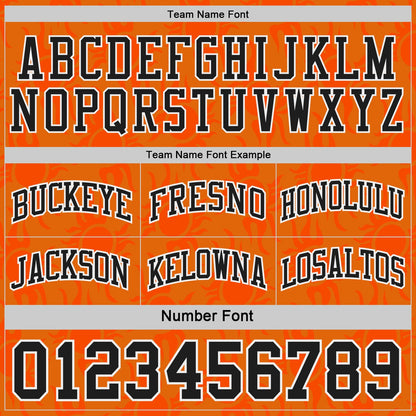 Custom Black Bay Orange-White Side Panel Stripe Sun Flame Reversible Double Side Sublimation Basketball Set Jersey