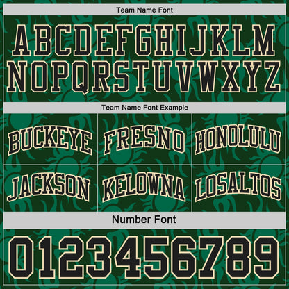 Custom Black Cream-Green Side Panel Stripe Sun Flame Reversible Double Side Sublimation Basketball Set Jersey