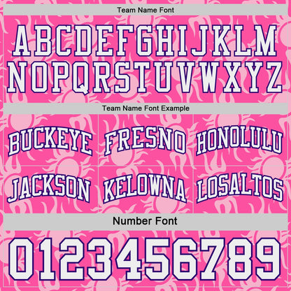 Custom Purple White-Pink Side Panel Stripe Sun Flame Reversible Double Side Sublimation Basketball Set Jersey